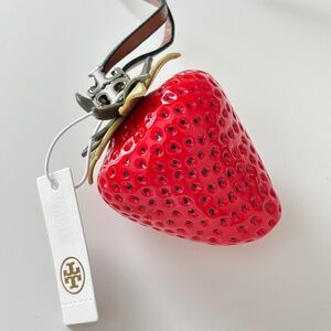 Tory Burch Strawberry Bag Charm